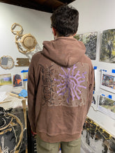 Load image into Gallery viewer, IKIGAI PEAK BROWN HOODIE