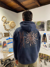 Load image into Gallery viewer, IKIGAI PEAK NAVY HOODIE