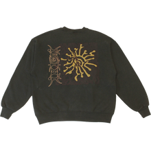 Load image into Gallery viewer, IKIGAI PEAK BLACK SWEATSHIRT