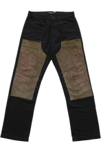 Load image into Gallery viewer, FLORA EMBROIDERED KNEE PATCH PANT 31"